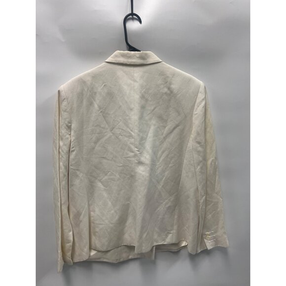 Valerie Steven’s Business Career Linen Blend Blazer - Picture 3 of 6